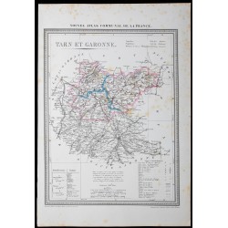 1854 - Département de Tarn-et-Garonne 