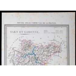 1854 - Département de Tarn-et-Garonne 