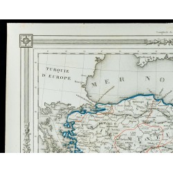 Gravure de 1846 - Asie Ottomane ou Turquie d'Asie - 2