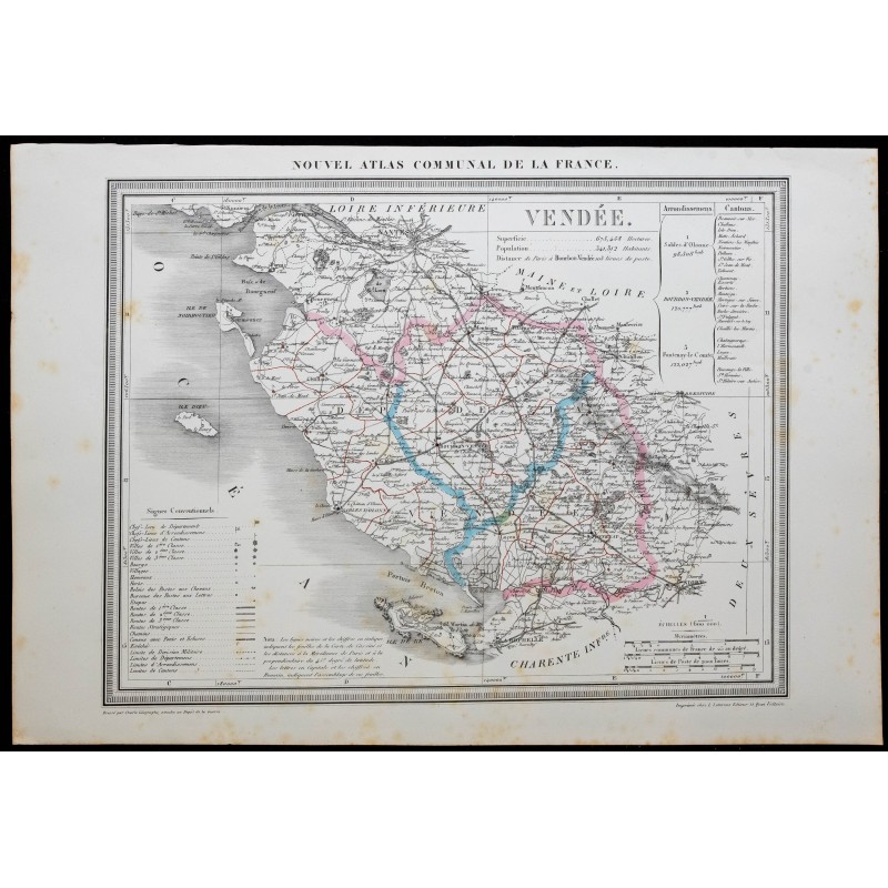 1854 - Département de la Vendée 