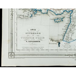 Gravure de 1846 - Asie Ottomane ou Turquie d'Asie - 4