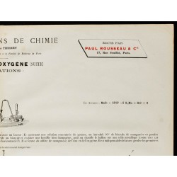 1890 - Synthèse de l'oxygène 