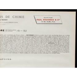 1890 - Synthèse du Chlore 