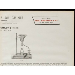 1890 - Synthèse de l'hydrate de chlore et chlore liquide 