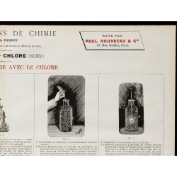 1890 - Expériences à faire avec le chlore 