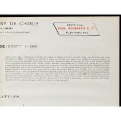 1890 - Synthèse de l'Iode 