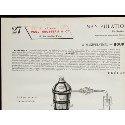 1890 - Synthèse du soufre 