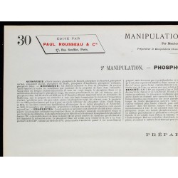 1890 - Synthèse chimique du Phosphore 