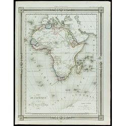 1846 - Carte de l'Afrique