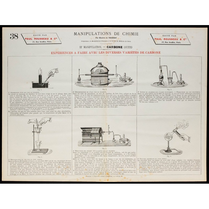 1890 - Expériences à faire avec le carbone 