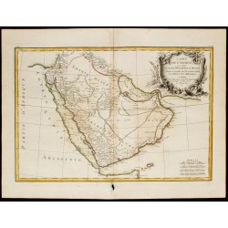 1780 - Carte de l'Arabie 