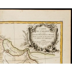 1780 - Carte de l'Arabie 