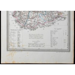 1850 - Carte de l'Europe 