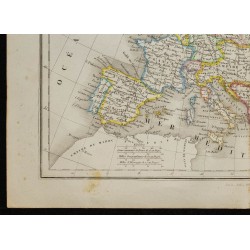 1850 - Carte de l'Europe 