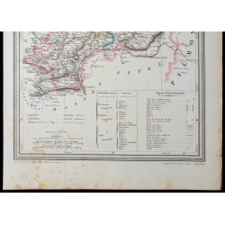 1850 - Carte de la France 