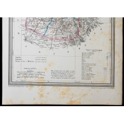 1850 - Carte des Îles Britanniques 