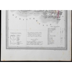 1850 - Carte de la Suisse 