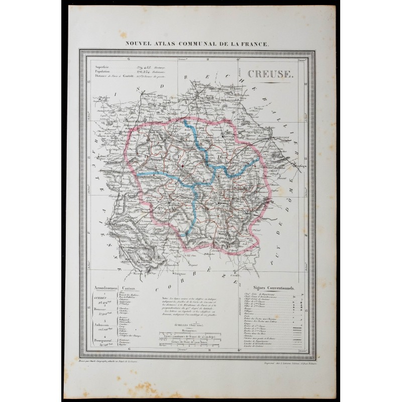 1850 - Carte de l'Amérique du Nord 