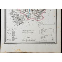 1850 - Carte de l'Amérique du Nord 