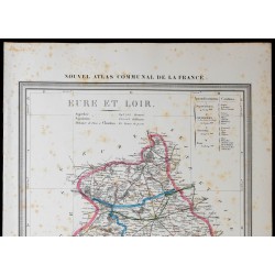 1850 - Carte thématique historique et biblique 