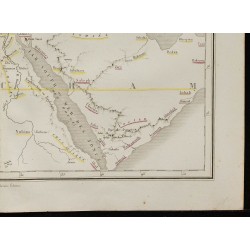 1850 - Carte thématique historique et biblique 
