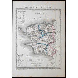1850 - Carte de la Terre Sainte et Palestine 