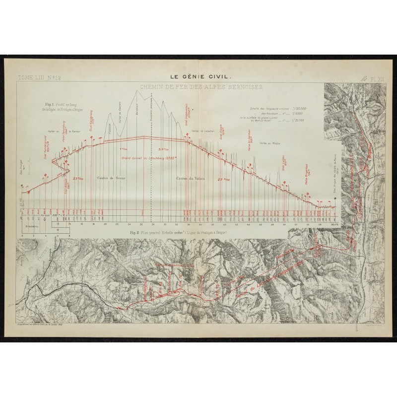 1908 - Chemin de Fer des Alpes Bernoises 