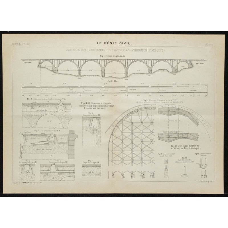 1908 - Viaduc en Béton, Connecticut Avenue 