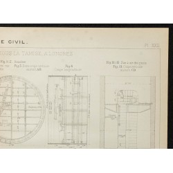 1908 - Construction du Tunnel de Rotherhithe 