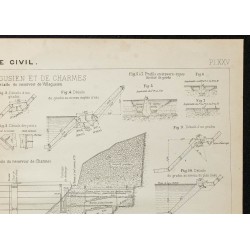 1908 - Réservoirs d'eau ingénierie civile 