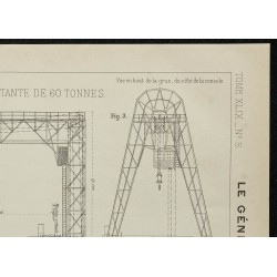 1906 - Plan de Grue flottante 