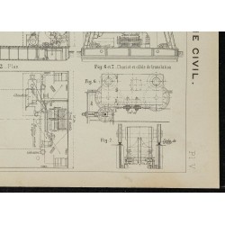 1906 - Plan de Grue flottante 