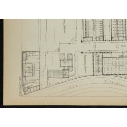 1906 - Plan de l'abattoir d'Offenbach-sur-le-Main 