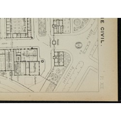 1906 - Plan de l'abattoir d'Offenbach-sur-le-Main 