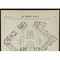 1906 - Nouvelle préfecture de la Haute-Vienne 