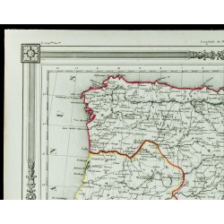Gravure de 1846 - Espagne sous l'Empire Romain - 2