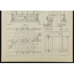 1906 - Pont tournant sur le canal de la mer 