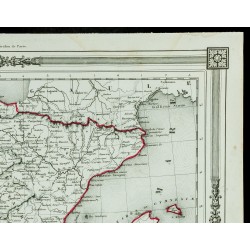 Gravure de 1846 - Espagne sous l'Empire Romain - 3