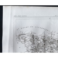 Gravure de 1833 - Département de la Moselle - 2