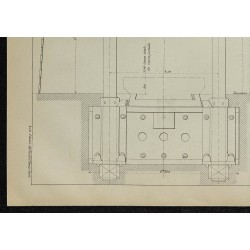 1907 - Plan de presse à forger 