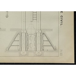 1907 - Plan de presse à forger 