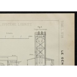 1907 - Plan de dérocheuse sous-marine 