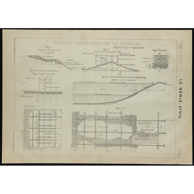 1907 - Travaux d'amélioration du Missouri 