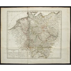 1802 - Carte de l'Empire d'Allemagne 