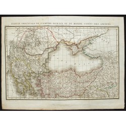 1802 - Carte Occidentale de l'Empire Romain 