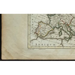 1802 - Carte géographique de l'Europe 