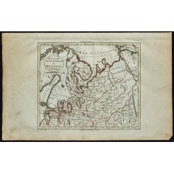 Gravure de 1802 - Moscovie d'Europe (Nord) - 1