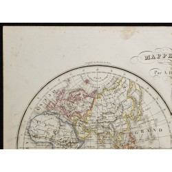 1850 - Mappemonde 