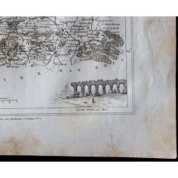 Gravure de 1833 - Département de la Moselle - 5