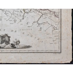 1812 - Carte de l'Afrique du Nord 